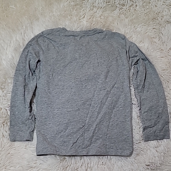 GAP Boys Grey Monster Graphic Shirt, long sleeve shirt - Picture 3 of 3